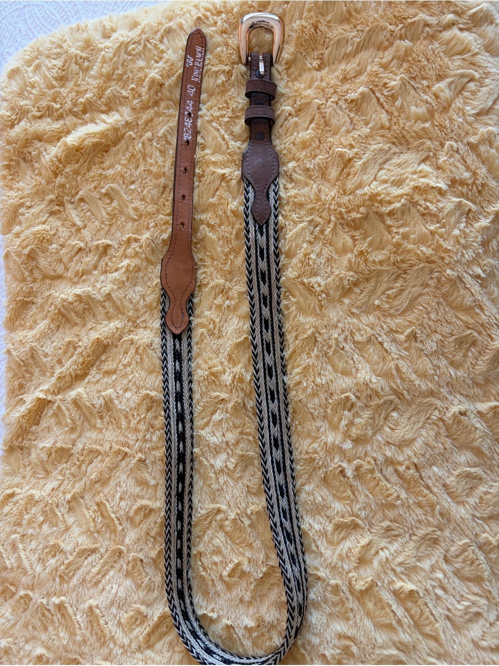 Size 40 KING RANCH adjustable woven belt